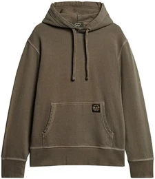 Kapuzensweatshirt CONTRAST STITCH RELAXED HOODIE Gr. XXXL, braun (washed morel brown) Herren Sweatshirts