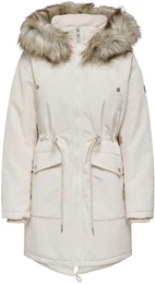 Winterjacke ONLSYLVI PARKA JACKET LIFE CC OTW Gr. L (40), grau (pumice stone) Damen Jacken