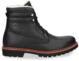 Winterboots Aviator Gr. 46, schwarz Herren Schuhe zum Schnren