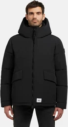 Winterjacke Gero Gr. S (48), schwarz Herren Jacken Warme Outdoorjacke mit Kapuze