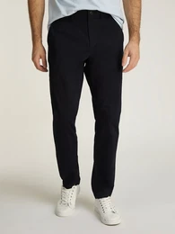 Chinohose HARLEM CHINO SATIN , Herren, Gr. 33, Lnge 32, blau (desert sky), Web, Obermaterial: 98% Baumwolle, 2% Elasthan, casual, Hosen