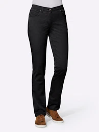Bequeme Jeans CASUAL LOOKS Gr. 235, Extrakurzgren, schwarz Damen Jeans