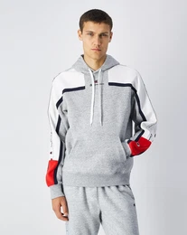 Kapuzensweatshirt Hooded Sweatshirt , Herren, Gr. S (44/46), noxm, wht, nny, crd, Obermaterial: 70% Baumwolle, 30% Polyester, sportlich, Sweatshirts