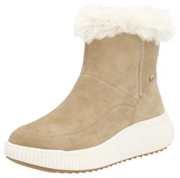 Schlupfboots EVOLUTION Gr. 43, beige (hellbeige) Damen Schuhe Snowboots, Winterstiefel mit Innenreiverschluss