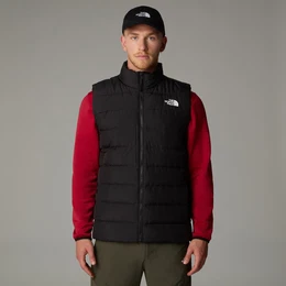 Daunenweste M ACONCAGUA 3 VEST Gr. XXL, schwarz (tnf black, npf) Herren Westen mit Logodruck