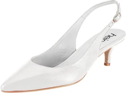 Slingpumps Gr. 40, beige (ecru) Damen Schuhe
