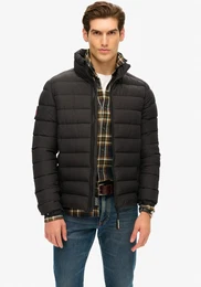 Steppjacke FUJI EMB PADDED JACKET Gr. XL, schwarz (black) Herren Jacken