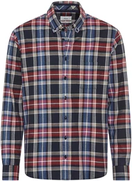 Businesshemd Style DANIEL , Herren, Gr. XXXL, Normalgren, rot, 100% Baumwolle, Hemden