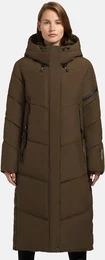 Steppmantel Sonje6 Gr. XXL (44), grn Damen Mntel Gesteppter, extralanger Wintermantel