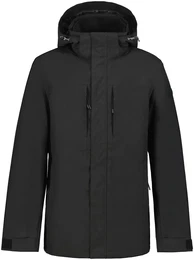 Funktionsjacke ALSTON Gr. 48, schwarz (black) Herren Jacken mit Logoschriftzgen an der Kapuzenkordel