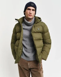 Steppjacke ACTIVE CLOUD JACKET Gr. XL, grn (juniper green) Herren Jacken Mit Windschutz-Bndchen, Silikon-Markenbadge