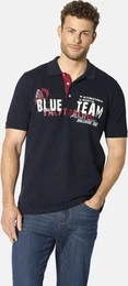 Poloshirt Poloshirt TATOLETTI , Herren, Gr. XXL, blau (dunkelblau), Obermaterial: 100% Baumwolle CO., casual, regular fit normal, ohne Ausschnitt, Kurzarm, Shirts, aus Baumwoll-Piqu