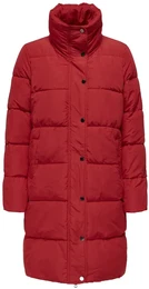 Steppmantel ONLNEWCOOL PUFFER COAT CC OTW Gr. L (40), rot (equestrian red) Damen Mntel