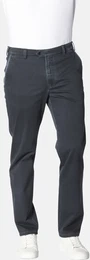 Chinohose Hose COSTILEO , Herren, Gr. 26, N-Gr, blau (dunkelblau), Obermaterial: 99% Baumwolle CO. 1% Elasthan EL., regular fit, Hosen