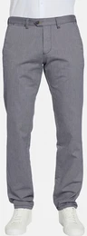 Chinos Chino DARIETTO , Herren, Gr. 54, N-Gr, blau (dunkelblau), Obermaterial: 98% Baumwolle CO. 2% Elasthan EL., regular fit, Hosen, mit optimalen Sitz