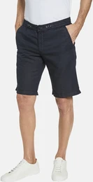 Bermudas Bermuda VIENTINO , Herren, Gr. 58, N-Gr, blau (dunkelblau), Obermaterial: 55% Leinen LI. 45% Baumwolle CO., regular fit, Hosen, mit angenehmen Stretchbund
