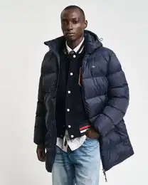 Steppjacke ACTIVE CLOUD MID LENGTH JACKET Gr. XL, blau (evening blue) Herren Jacken