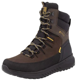 Winterboots EVOLUTION Gr. 47, braun (dunkelbraun, schwarz) Herren Schuhe Schneeboots, Outdoorstiefelette in bequemer Form, TEX-Membran