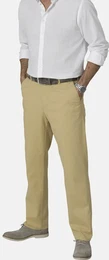 Anzughose Hose MODAFLORO , Herren, Gr. 66, gelb, Obermaterial: 98% Baumwolle CO. 2% Elasthan EL., regular fit, Hosen, mit mehr Bequemlichkeit