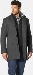 Winterjacke Mantel ORTENDESSI Gr. 62, grau (dunkelgrau) Herren Jacken