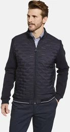 Blouson Steppjacke ZURELLO , Herren, Gr. 54, blau (dunkelblau), casual, regular fit, Jacken, mit rmeln aus Softshell