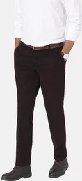 Anzughose Hose BELLAMARLA , Herren, Gr. 52, rot (dunkelrot), Obermaterial: 98% Baumwolle CO. 2% Elasthan EL., regular fit, Hosen, mit Mnztasche