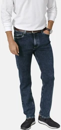 5-Pocket-Jeans Jeans TORENZA , Herren, Gr. 50, N-Gr, blau (dunkelblau), Obermaterial: 86% Baumwolle CO. 13% Polyester PES. 1% Elasthan EL., casual, regular fit, Jeans, aus umweltschonenden Garnen