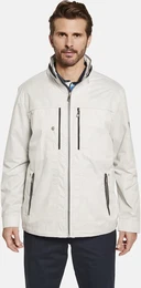 Blouson Jacke WALZIO Gr. 48, wei (wollwei) Herren Jacken mit Kapuze im Kragen