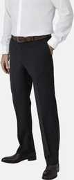 Anzughose Hose RIVARI Gr. 29, blau (dunkelblau) Herren Hosen aus Schurwolle