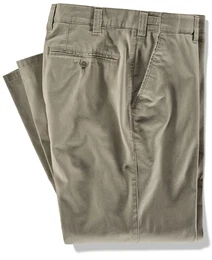 Anzughose Hose MODAFLORO , Herren, Gr. 25, beige, Obermaterial: 98% Baumwolle CO. 2% Elasthan EL., regular fit, Hosen, mit mehr Bequemlichkeit