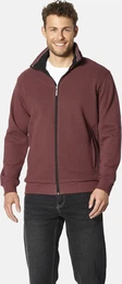 Sweatjacke Sweatjacke TOMESTELLI , Herren, Gr. L, rot (dunkelrot), Obermaterial: 60% Baumwolle CO. 37% Polyester COOLMAX PES(Coolmax). 3% Elasthan EL., casual, normal, ohne Ausschnitt, Sweatjacken