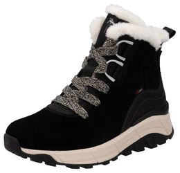 Winterboots EVOLUTION Gr. 41, schwarz Damen Schuhe Keilabsatz, Schnrboots, Outdoorschuh mit Schurwollfutter