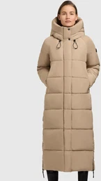 Steppmantel LAMBA Gr. M (38), beige (sand, beige) Damen Mntel