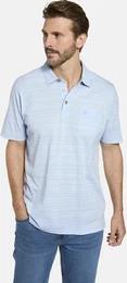 Poloshirt Poloshirt TRENZIO Gr. 58, blau (hellblau melange) Herren Shirts mit Seitenschlitze fr Komfort