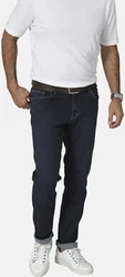 Babista 5-Pocket-Jeans Tiefbundjeans VESTABELLA mit bequemen Unterbauchschnitt Dunkelblau/Blau/Hellblau