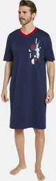 Pyjama Doppelpack Nachthemd VIERTO , Herren, Gr. XXL, bunt (rot dunkelblau), Obermaterial: 100% Baumwolle CO., Homewear-Sets