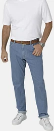 5-Pocket-Jeans Jeans VESTOROSA , Herren, Gr. 60, N-Gr, blau (hellblau), Obermaterial: 98% Baumwolle CO. 2% Elasthan EL., casual, regular fit, Jeans, im 5-Pocket-Design
