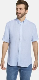 Langarmhemd Hemd MARINUNO , Herren, Gr. XL, blau (hellblau), Langarm, Hemden, in stilvoller Einfarbigkeit