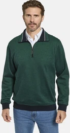 Sweatshirt Sweatshirt MODASTILO , Herren, Gr. L, grn, Obermaterial: 100% Baumwolle CO., casual, normal, ohne Ausschnitt, Sweatshirts, mit feiner Oberflchenstruktur