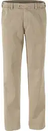Bequeme Jeans Hose QUERELLO , Herren, Gr. 60, N-Gr, beige, Obermaterial: 78% Baumwolle CO. 21% Polyester PES. 1% Elasthan EL., casual, regular fit, Jeans, mit mehr Bequemlichkeit