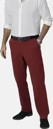 Anzughose Hose MODAFLORO Gr. 64, rot Herren Hosen mit mehr Bequemlichkeit