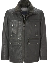 Babista Lederjacke CLASSUTTI grau