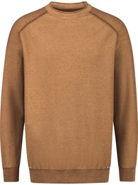Rundhalspullover Pullover TESSALINI , Herren, Gr. XXL, orange, Obermaterial: 100% Baumwolle CO., unifarben, normal, Rundhals, Langarm, Pullover, in leichtem Feinstrick