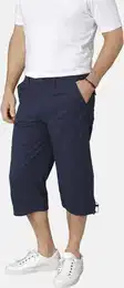 Bermudas Bermuda FIOREZELLO , Herren, Gr. 56, N-Gr, blau (dunkelblau), Obermaterial: 100% Baumwolle CO., regular fit, Hosen, Kordelzug am Beinabschluss