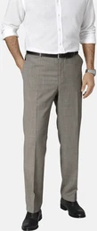 Anzughose Hose RIVARI Gr. 66, beige Herren Hosen aus Schurwolle