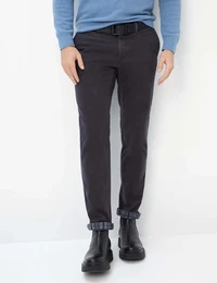 Chinohose Style FABIO TT Gr. 31, Lnge 34, grau Herren Hosen