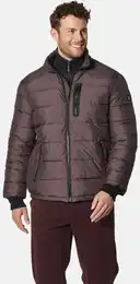 Steppjacke Steppjacke ROGIBALLI , Herren, Gr. 56, rot (dunkelrot), Obermaterial: 100% Polyester PES., casual, regular fit, Jacken