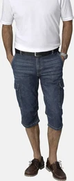 Bermudas Bermuda FLORELLETTA , Herren, Gr. 58, N-Gr, blau, Obermaterial: 99% Baumwolle CO. 1% Elasthan EL., regular fit, Hosen, mit bequemen Dehnbund