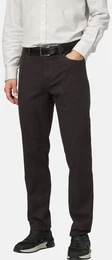 5-Pocket-Hose Hose LUCIVUNZO , Herren, Gr. 26, lila (dunkellila), Obermaterial: 52% Baumwolle CO. 30% Polyester PES. 16% Viskose CV. 2% Elasthan EL., slim fit, Hosen, im 5-Pocket Design