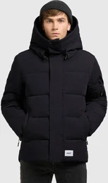 Steppjacke BARD Gr. L (40), schwarz Herren Jacken
